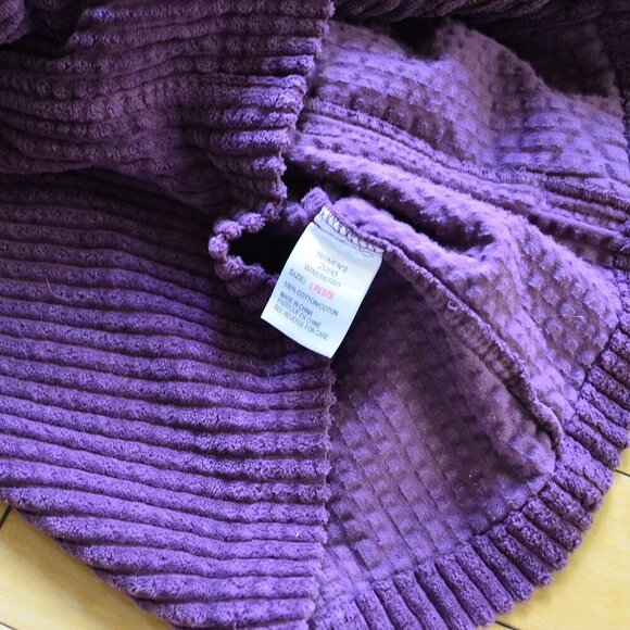 Woolrich Women's Corduroy Jacket Full Zip Size Petite Large - Picture 8 of 10